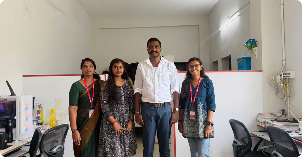 Dedicated support team assisting schools, teachers, and institutions with training and digital solution implementation
