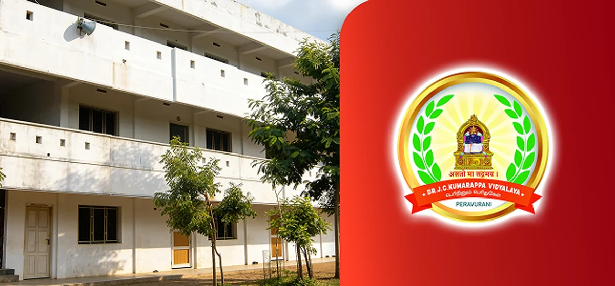 Dr. J.C. Kumarappa School in Peravurani achieved 100% pass results, 15 centums, and a topper score of 592