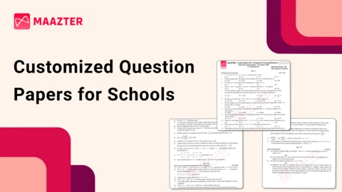 Expert faculties creating customized question papers for school assessments