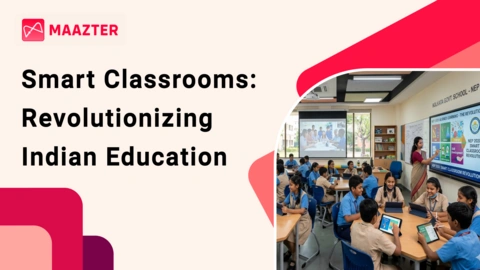 Interactive smart classroom in Indian schools supporting NEP 2020 with digital learning tools