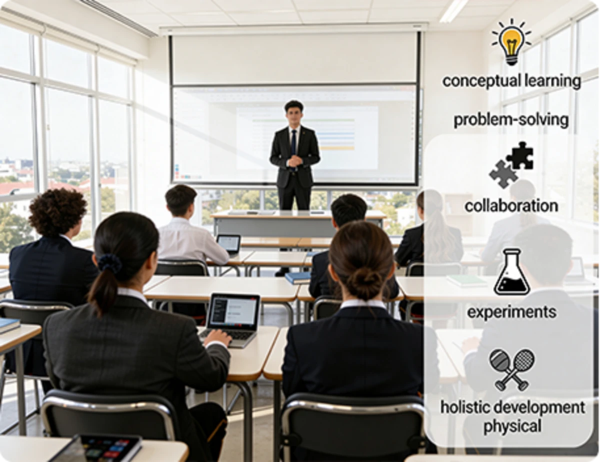 CBSE promotes conceptual learning, skill development, and holistic student growth through NCERT curriculum