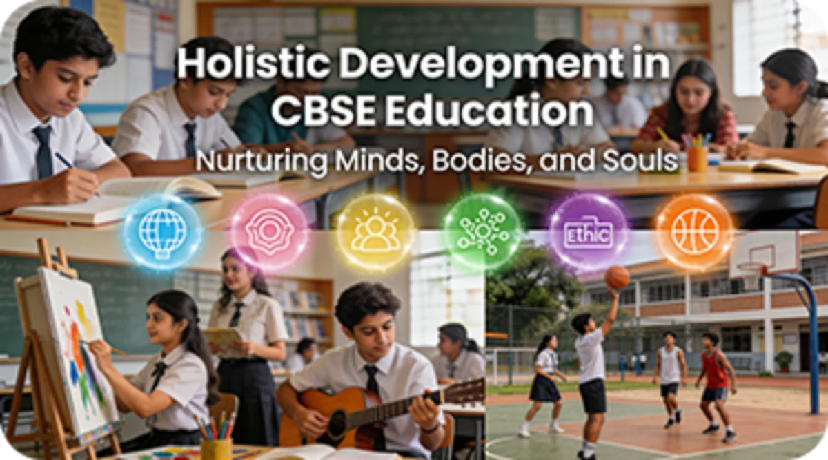 CBSE supports intellectual, emotional, social, ethical, physical, and cultural growth of students