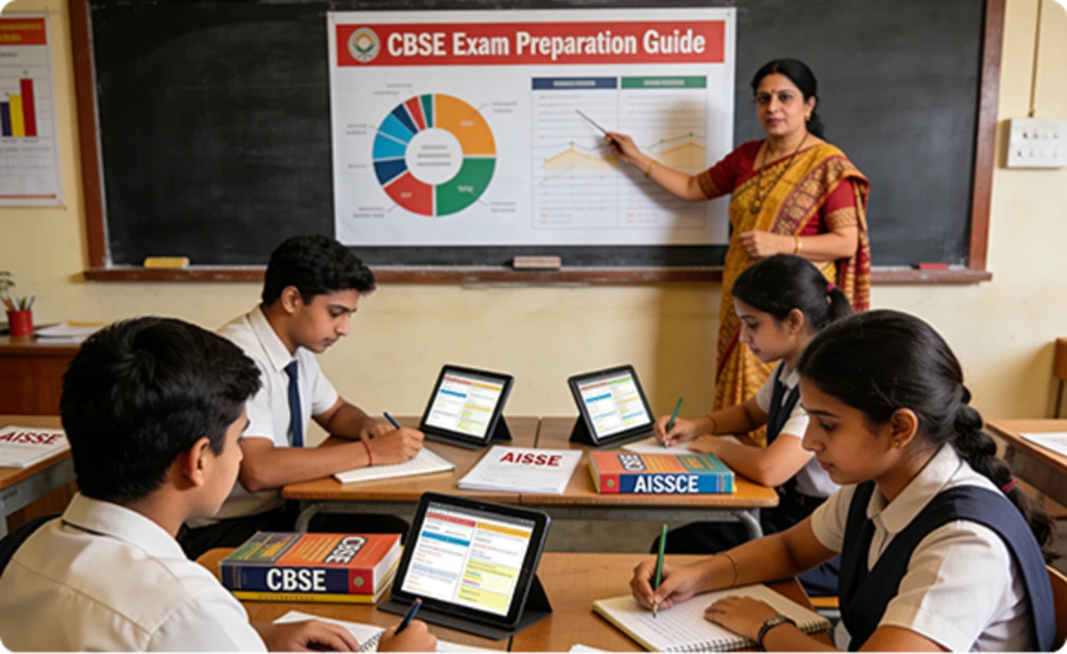 CBSE conducts Class 10 and Class 12 national board examinations for students across India