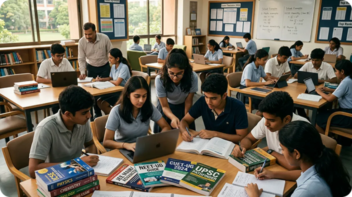 ICSE syllabus builds a strong foundation for JEE, NEET, UPSC, SAT, IELTS, and other competitive exams