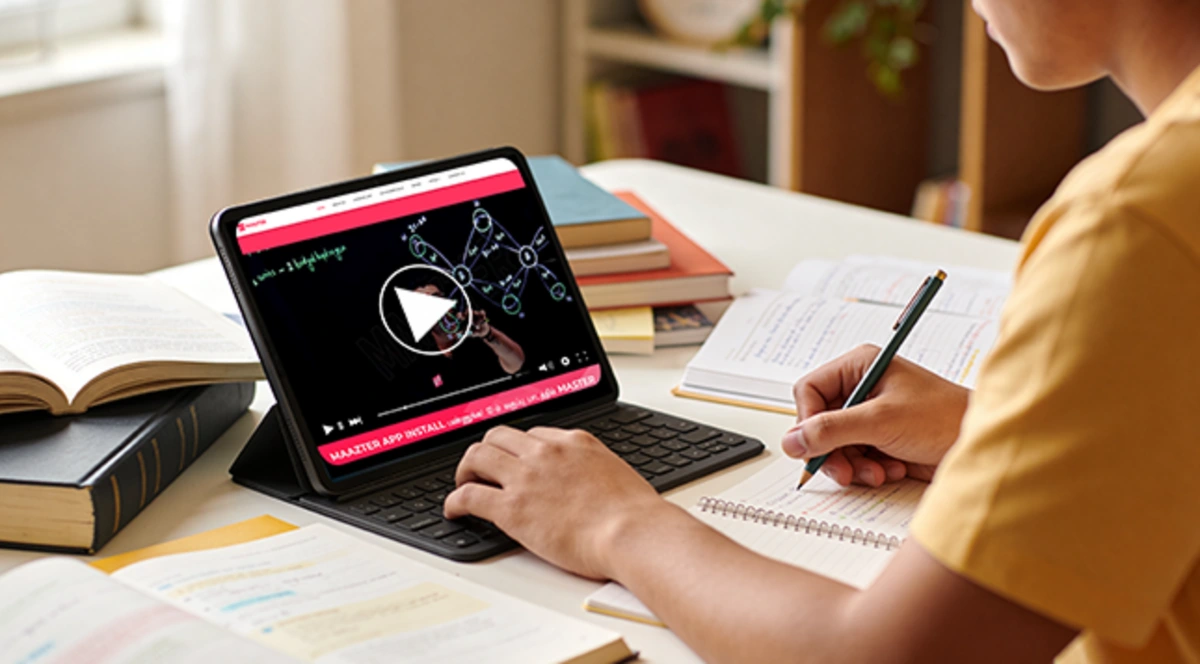 Students access recorded ICSE video lectures for revision and complete exam preparation