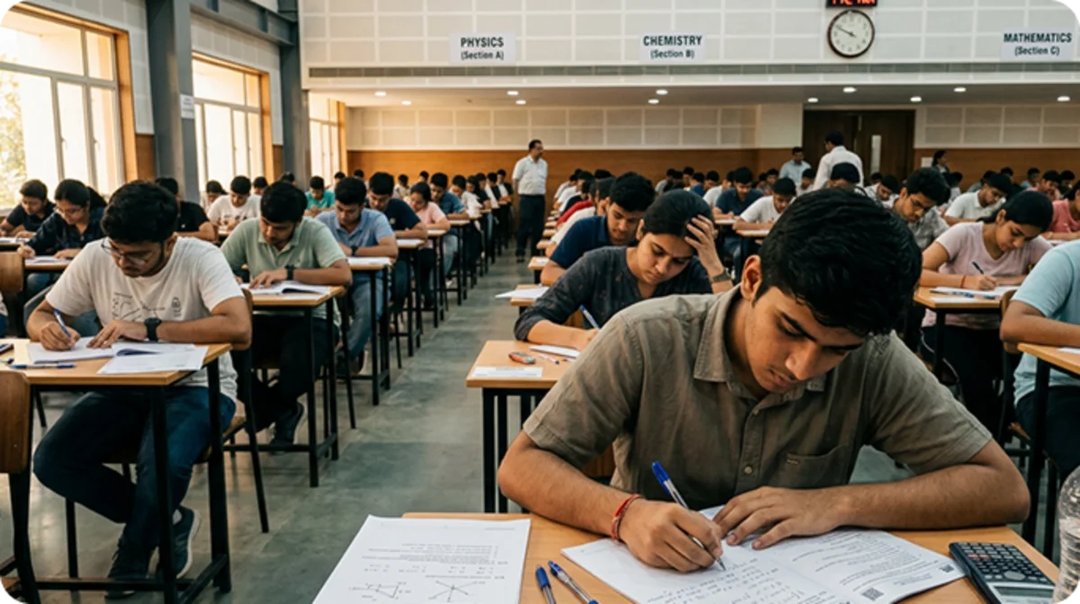 JEE mock exams improve confidence, reduce exam fear, and strengthen preparation in all three subjects