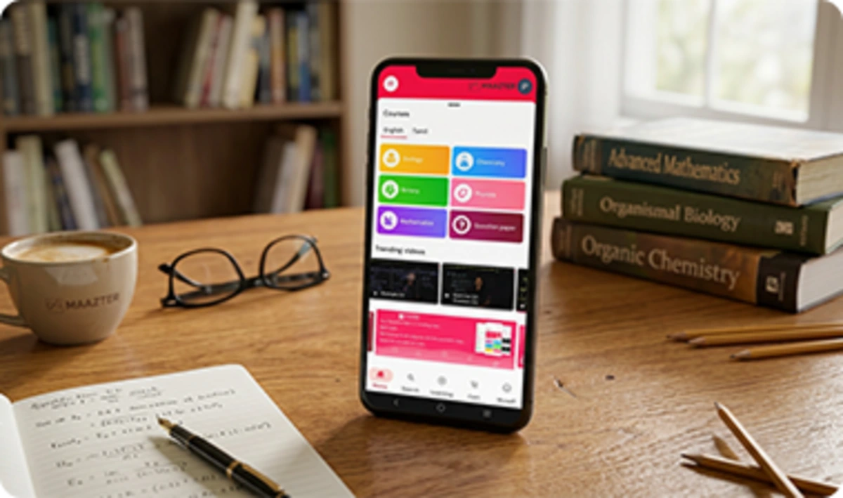 MAAZTER App provides matriculation resources and books for both old and new state board syllabuses
