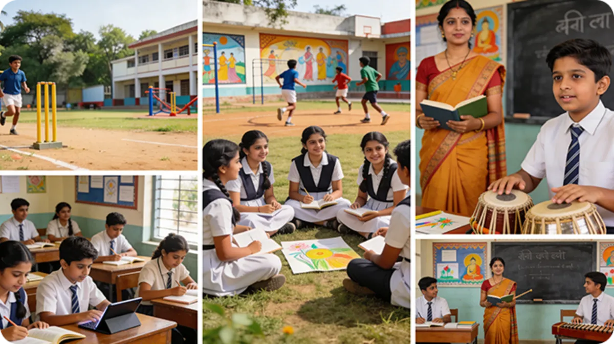 NCERT syllabus supports academic, moral, physical, and co-curricular development through uniform education