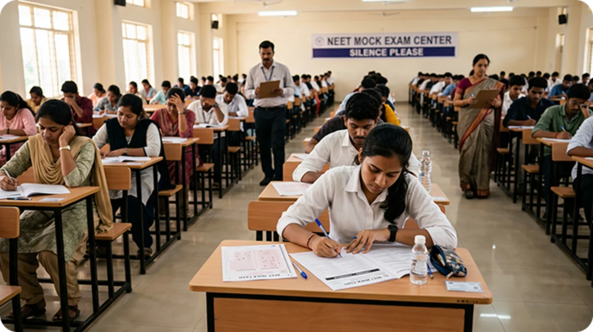 NEET mock tests help improve accuracy, timing, and exam performance through practice and self-assessment