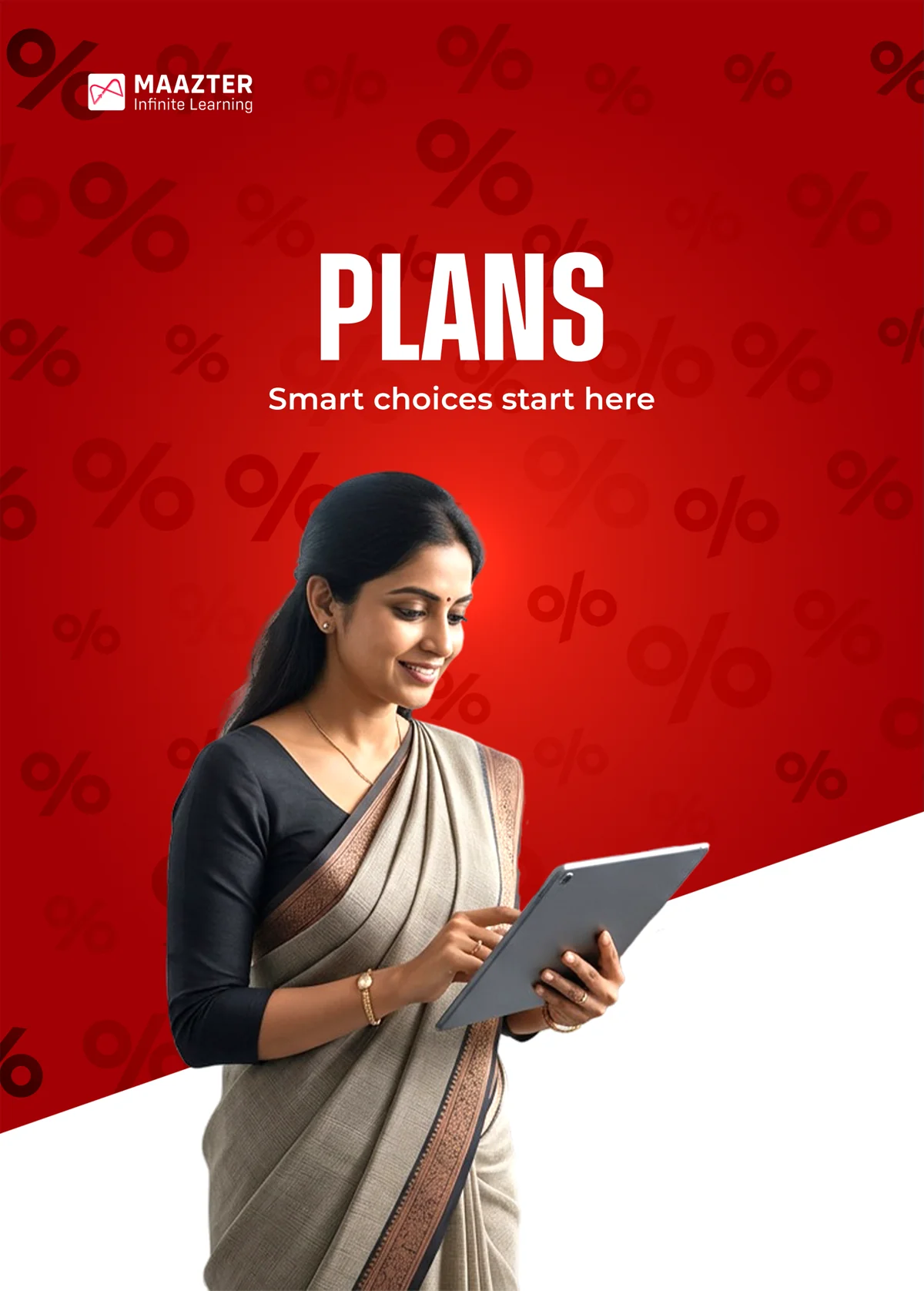 Service Plans Brochure - School learning plans including LMS, mobile app, foundation, NEET, and JEE support