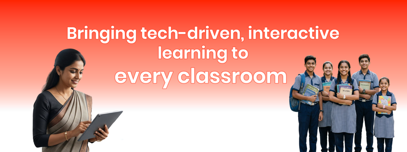 Maazter delivers tech-driven, interactive learning solutions that enhance classroom teaching and improve student engagement