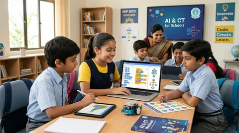 CBSE introduces AI and computational thinking education for students from Classes 3 to 8
