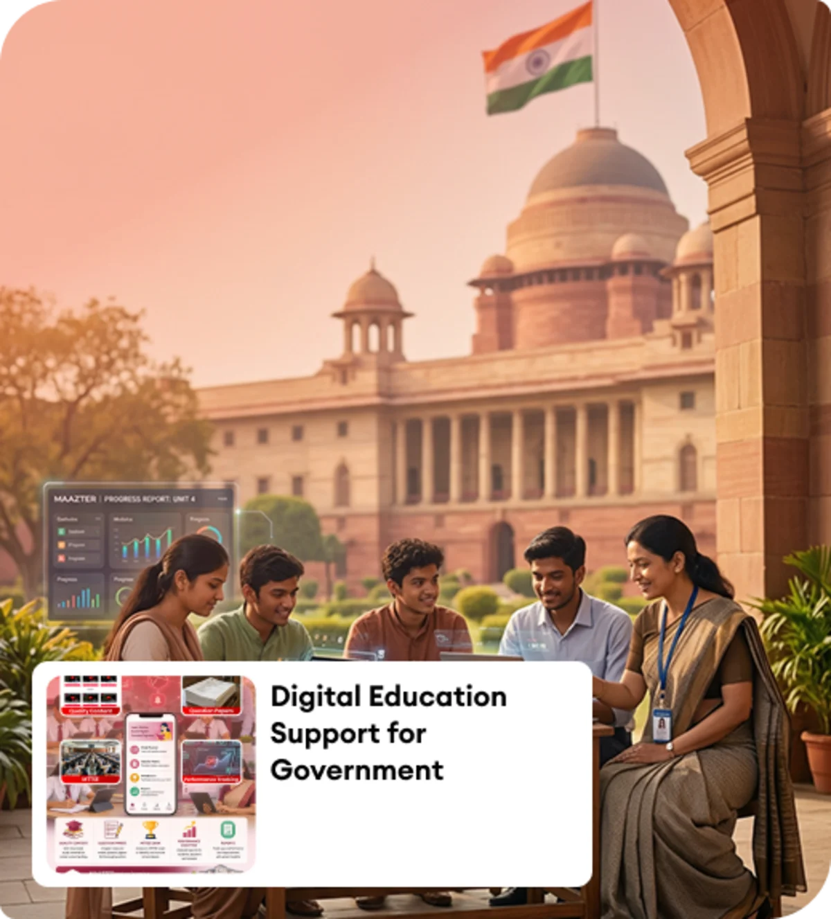 MAAZTER digital tools and services supports government education systems to improve student outcomes