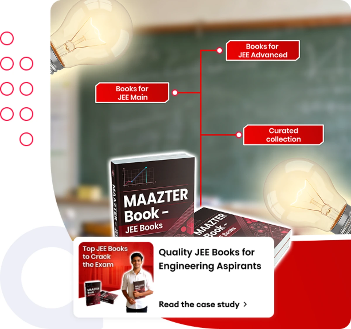 JEE books on the MAAZTER app help students prepare for JEE Main and JEE Advanced examinations