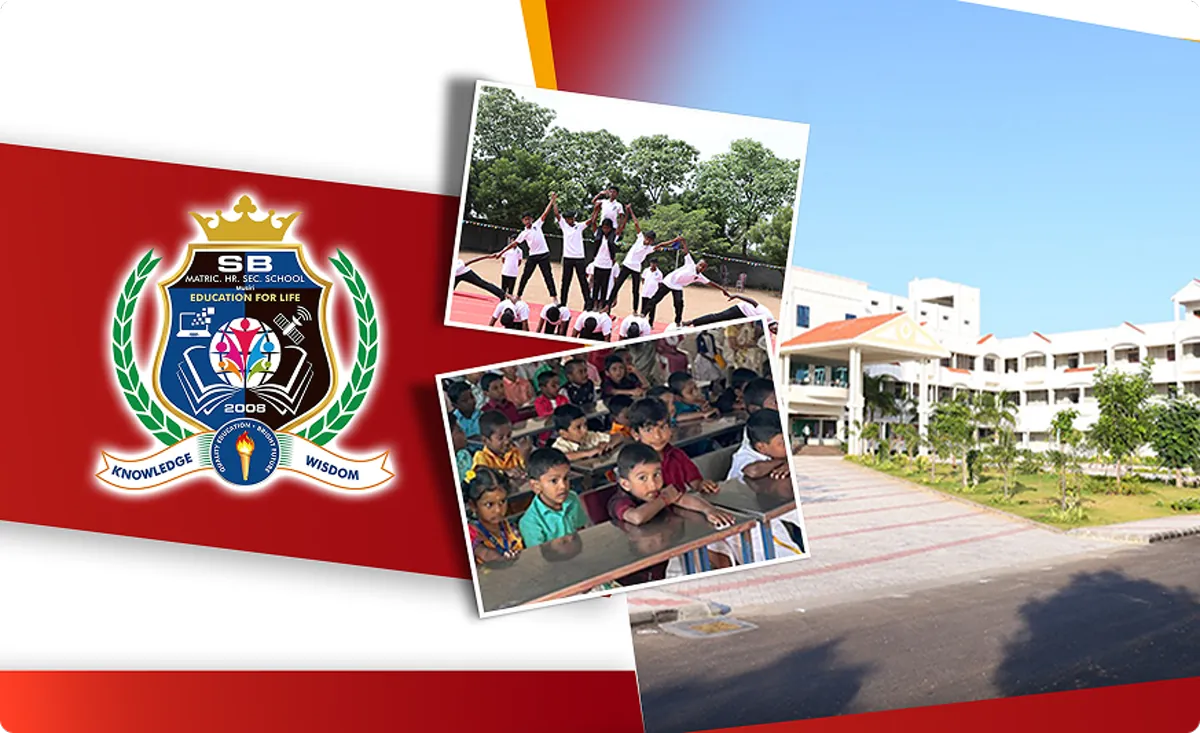 Maazter Foundation Books supporting competitive exam preparation at SB Matriculation Higher Secondary School