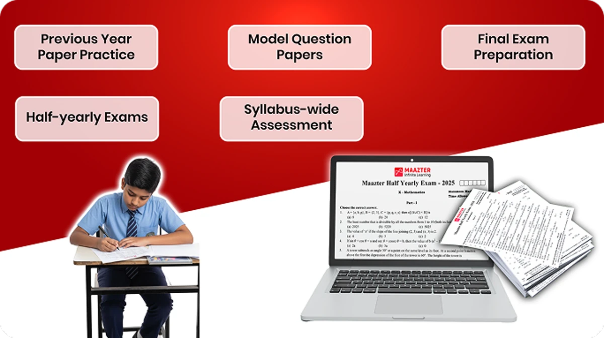 Students practising Previous Year Question Papers to improve confidence, revision, and examination performance