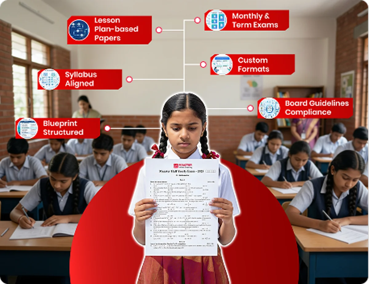 Students practising NEET Sample Papers, JEE Sample Papers, and Foundation Course Question Papers for competitive exams
