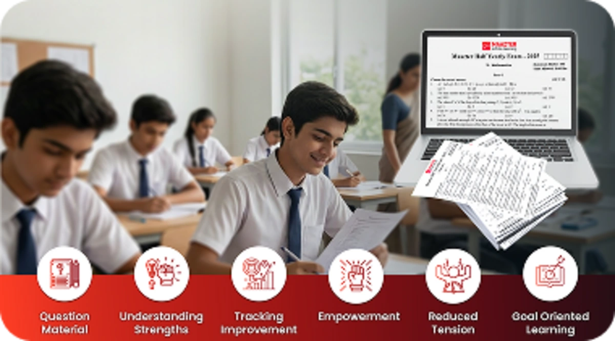 Customized question papers help students practice regularly, identify weaknesses, and build confidence for exams
