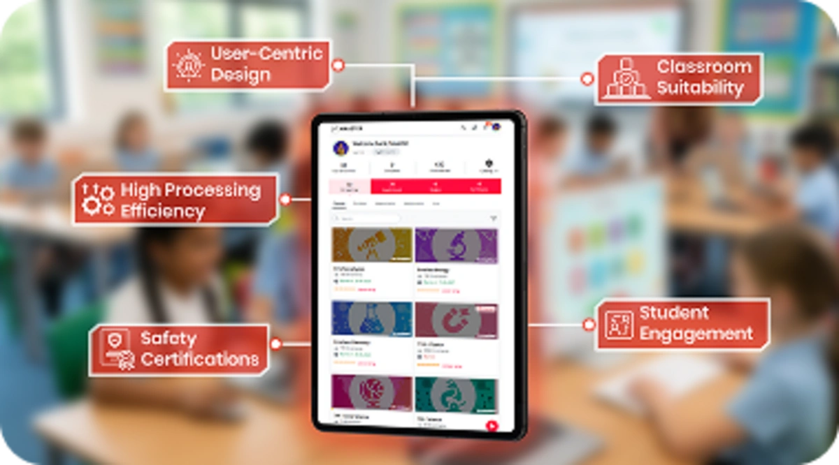 Student-friendly devices in an ICT lab support safe, efficient, and engaging digital learning experiences