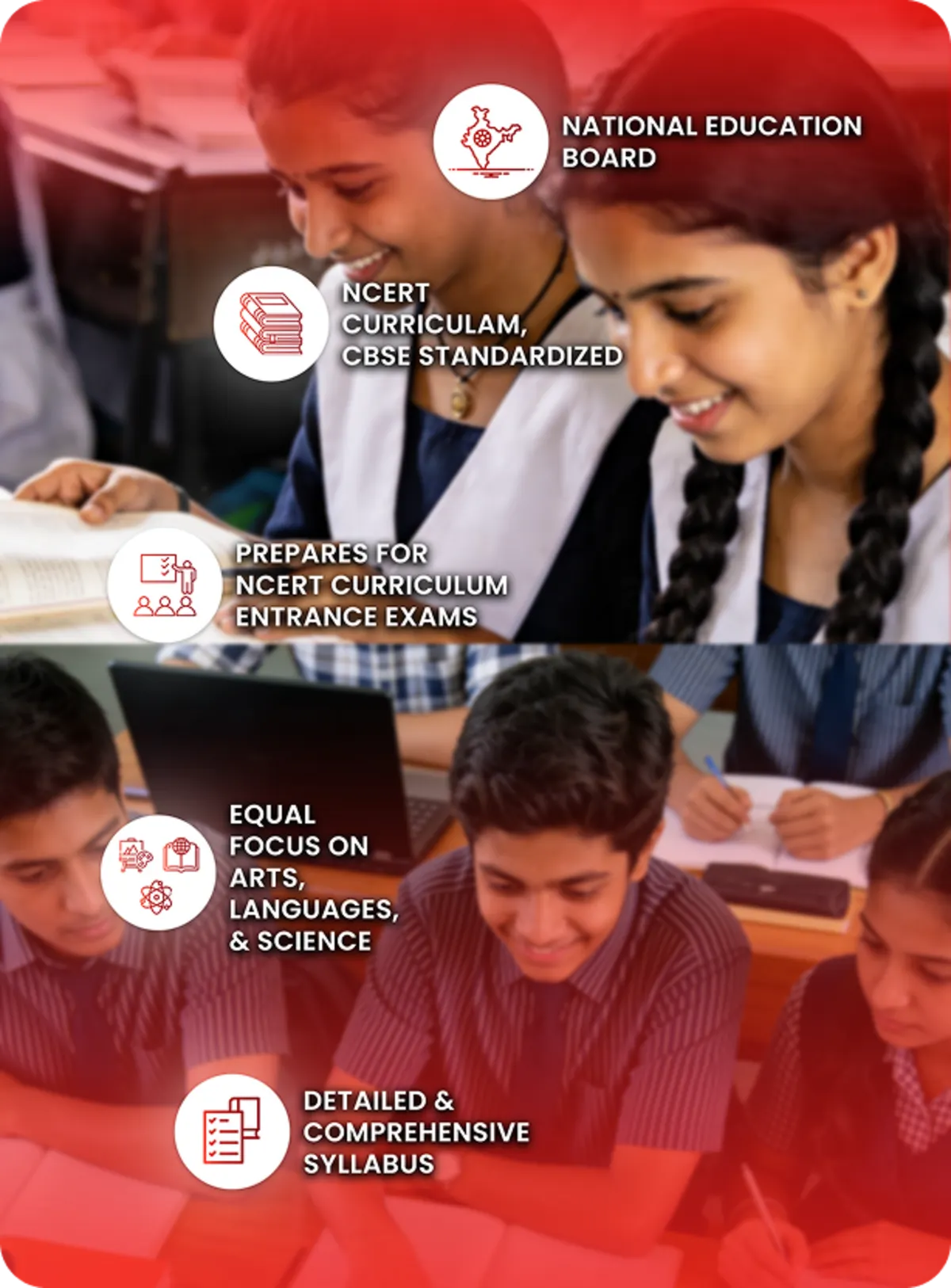 CBSE and ICSE learning content in the learning app supports syllabus-based study and exam preparation