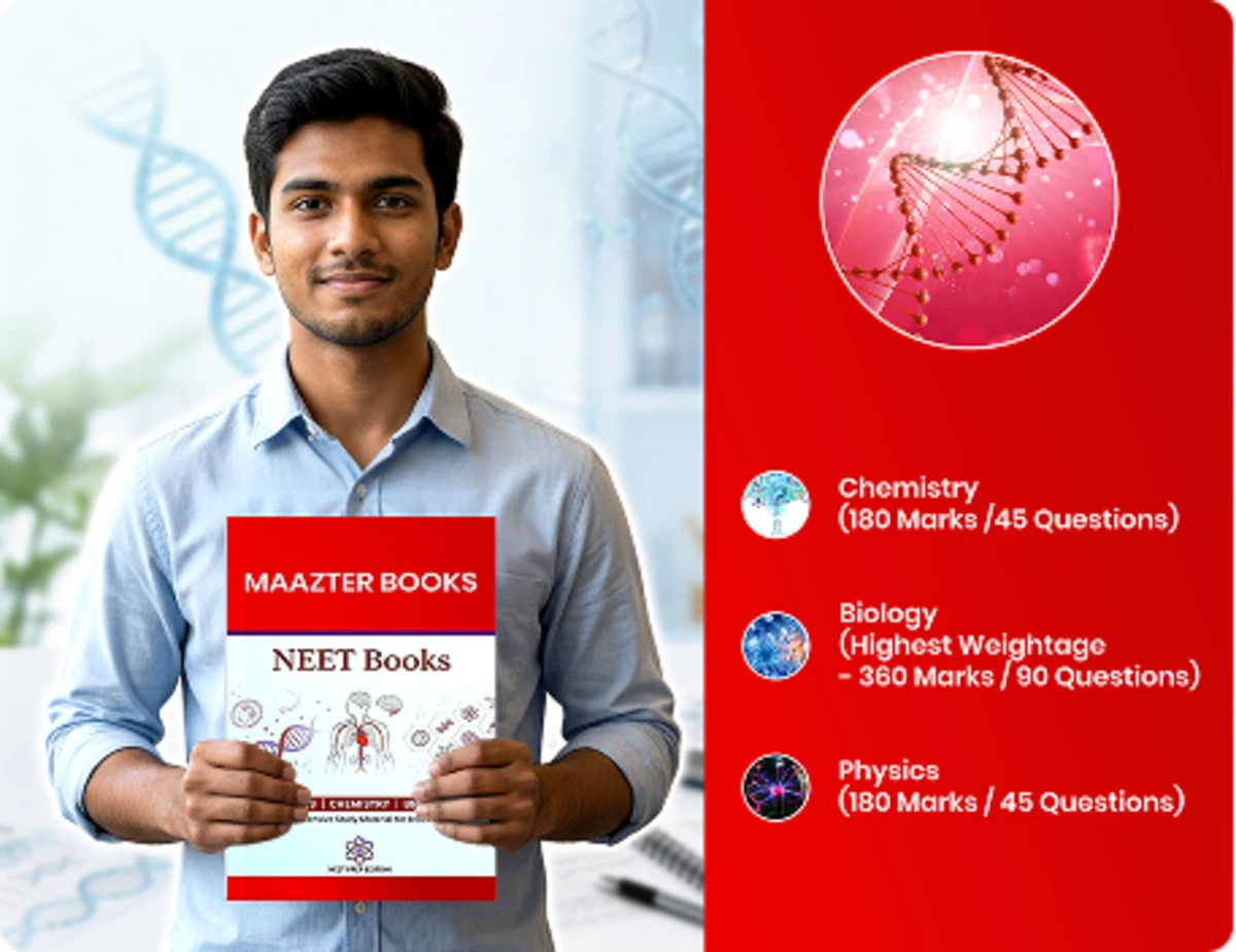 NEET books cover important Biology, Chemistry, and Physics chapters to help students prepare effectively