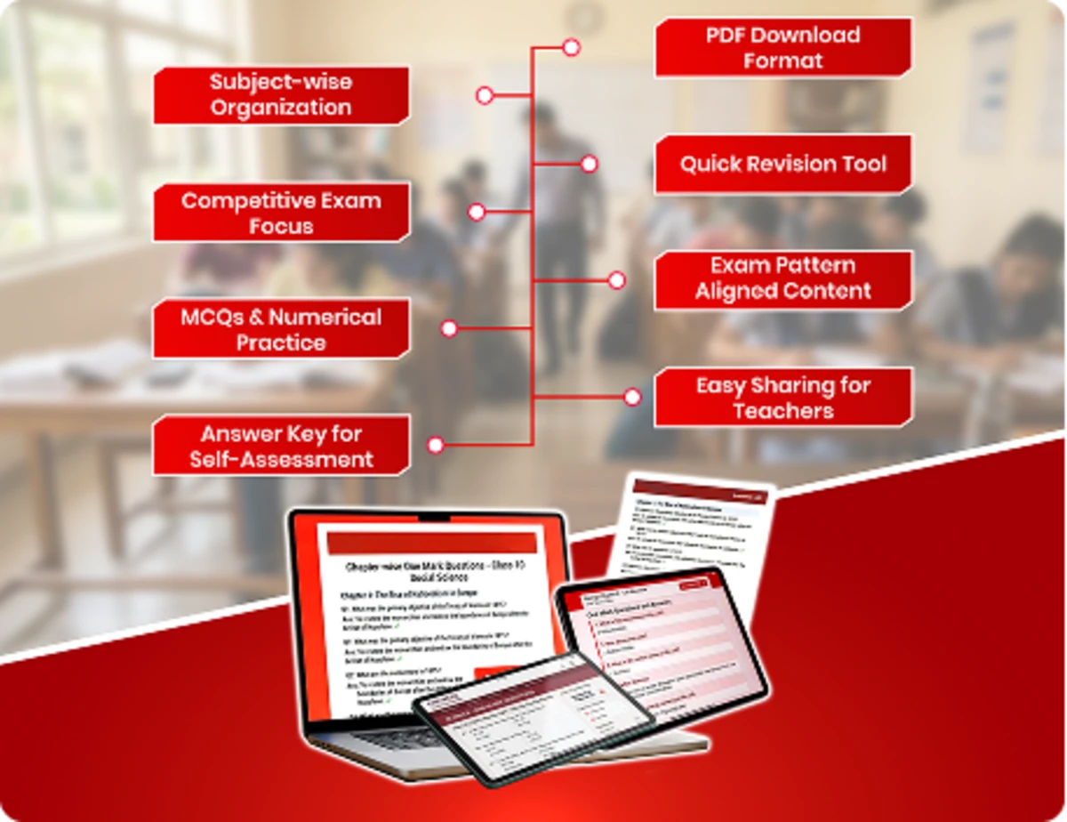 One mark questions and answers help students prepare for NEET and JEE through effective practice and revision
