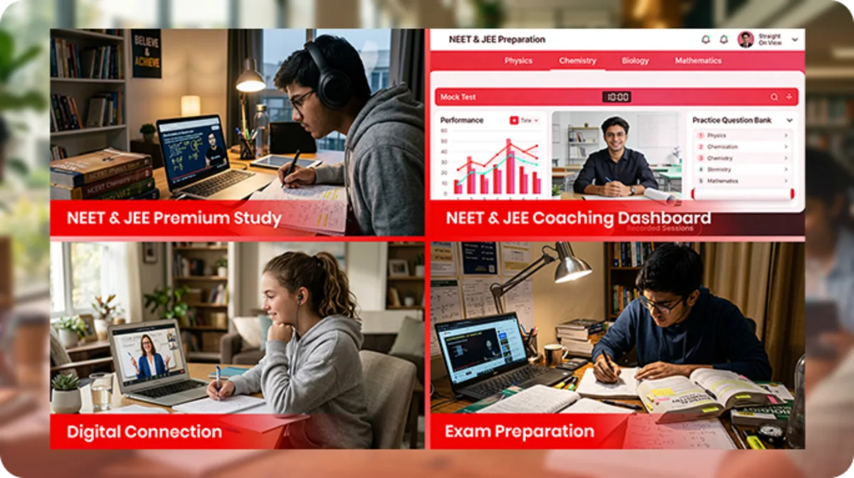 Personalized coaching, expert guidance, and study materials for NEET and JEE exam preparation