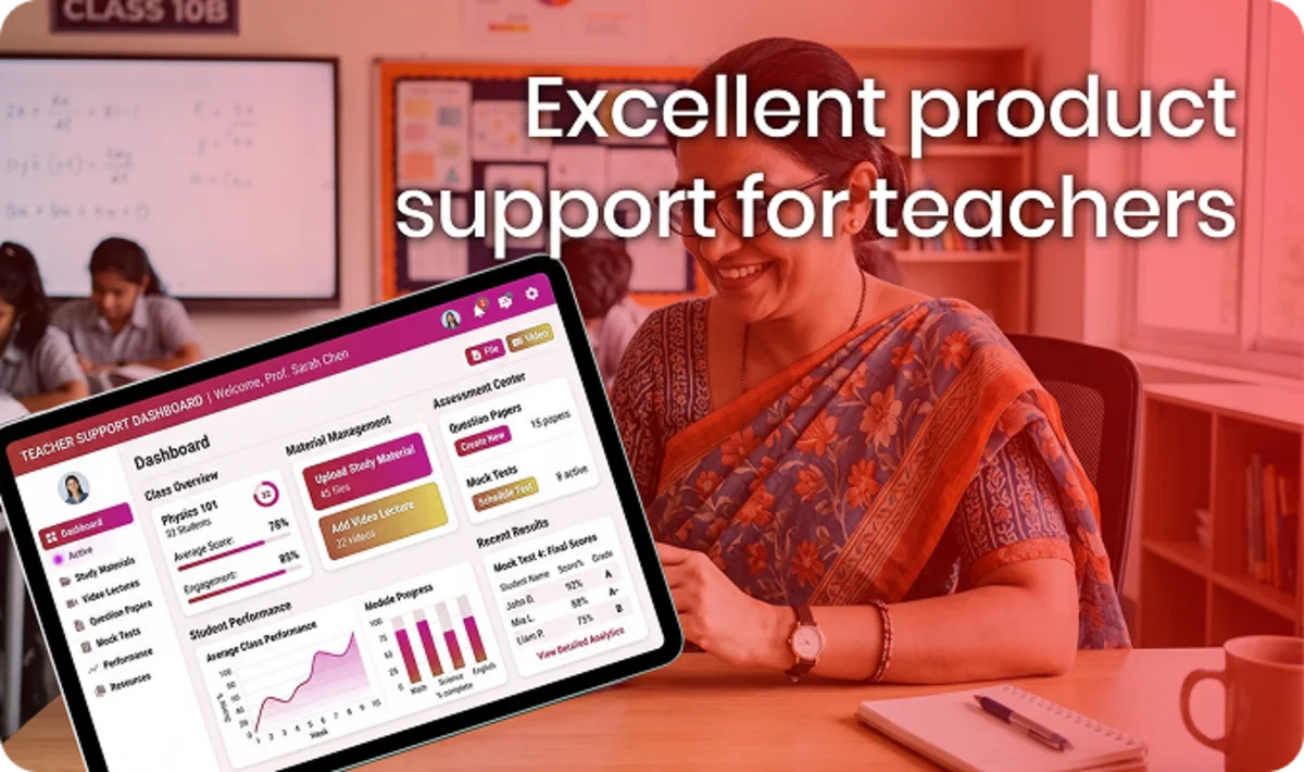 User-friendly platform helps teachers manage learning resources, LMS features, and classroom activities
