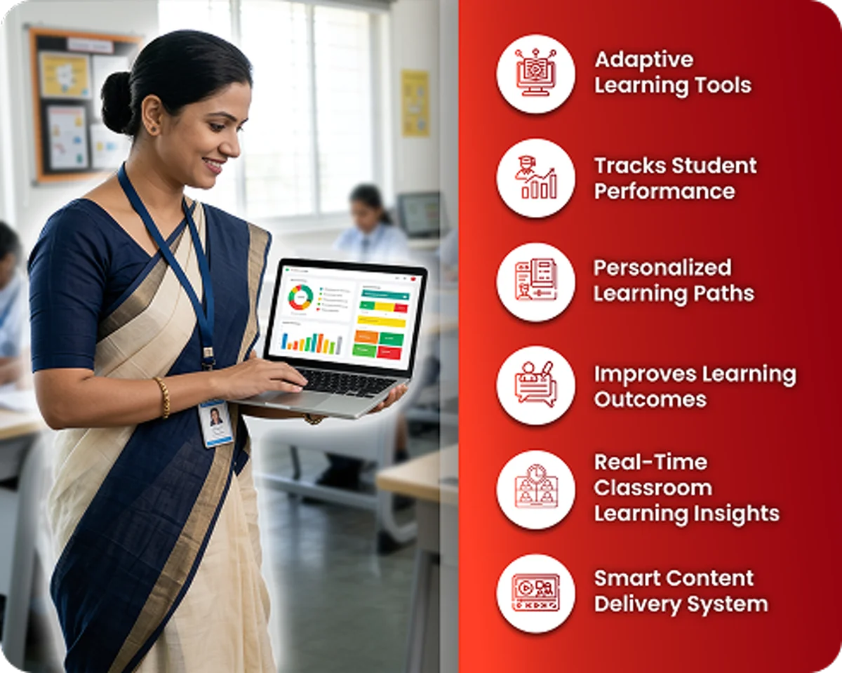 Teachers rely on the PAL system to monitor progress and design tailored learning experiences