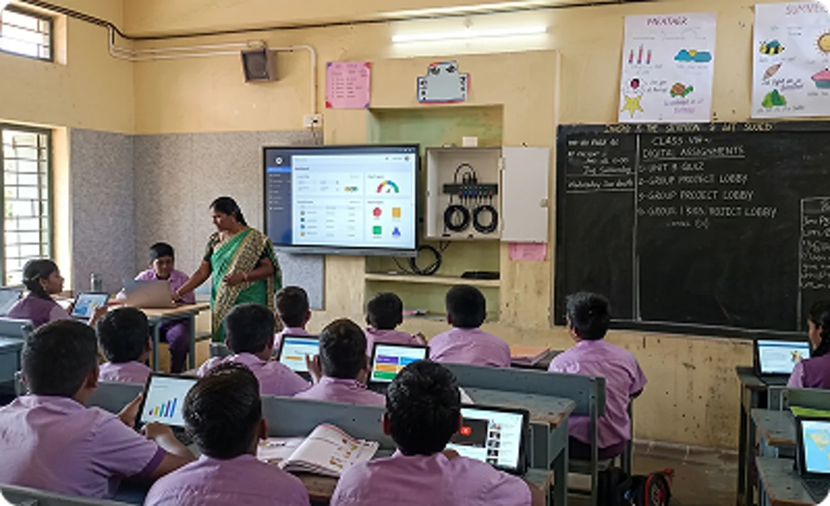 Maazter School LMS managing assignments, attendance, assessments, and academic activities through one platform