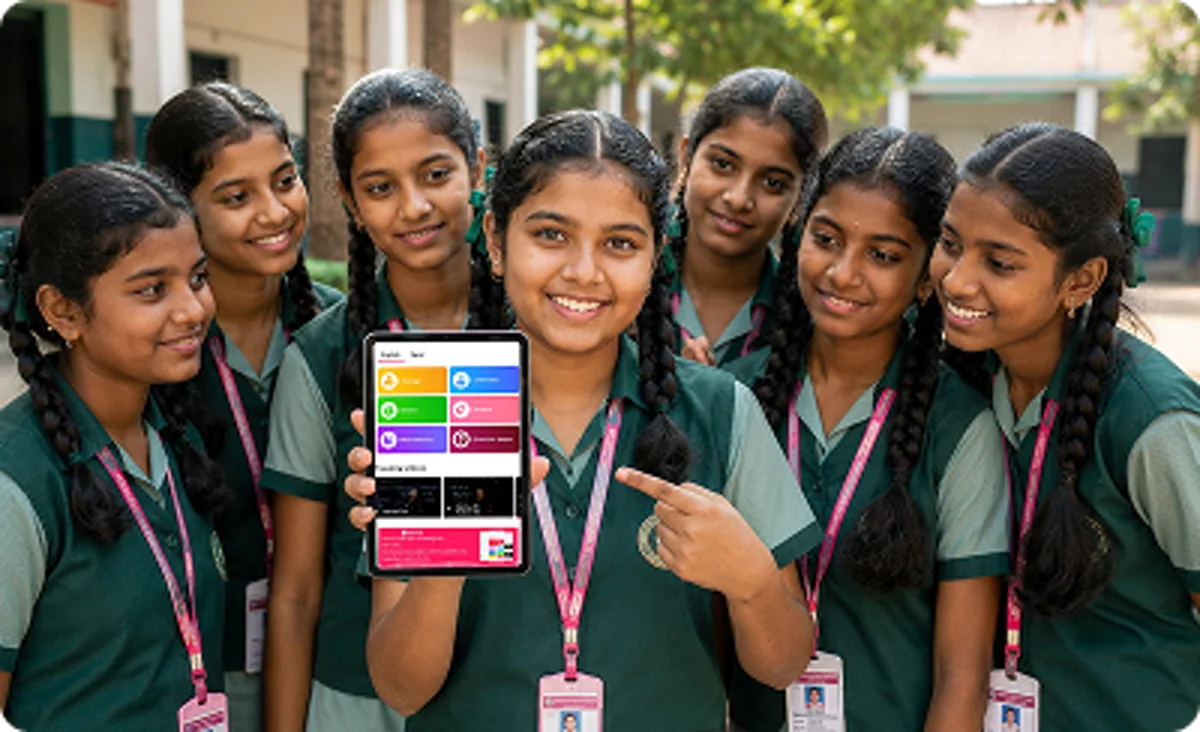 Parents and teachers monitoring student progress through Maazter Mobile Learning System features